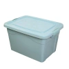 Plastic storage boxes, toy and clothing storage boxes, hand-held storage boxes with LIDS, large thickened wheeled car organizing boxes details Picture